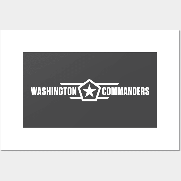 Washington Commanders Wall Art by Sitzmann Studio